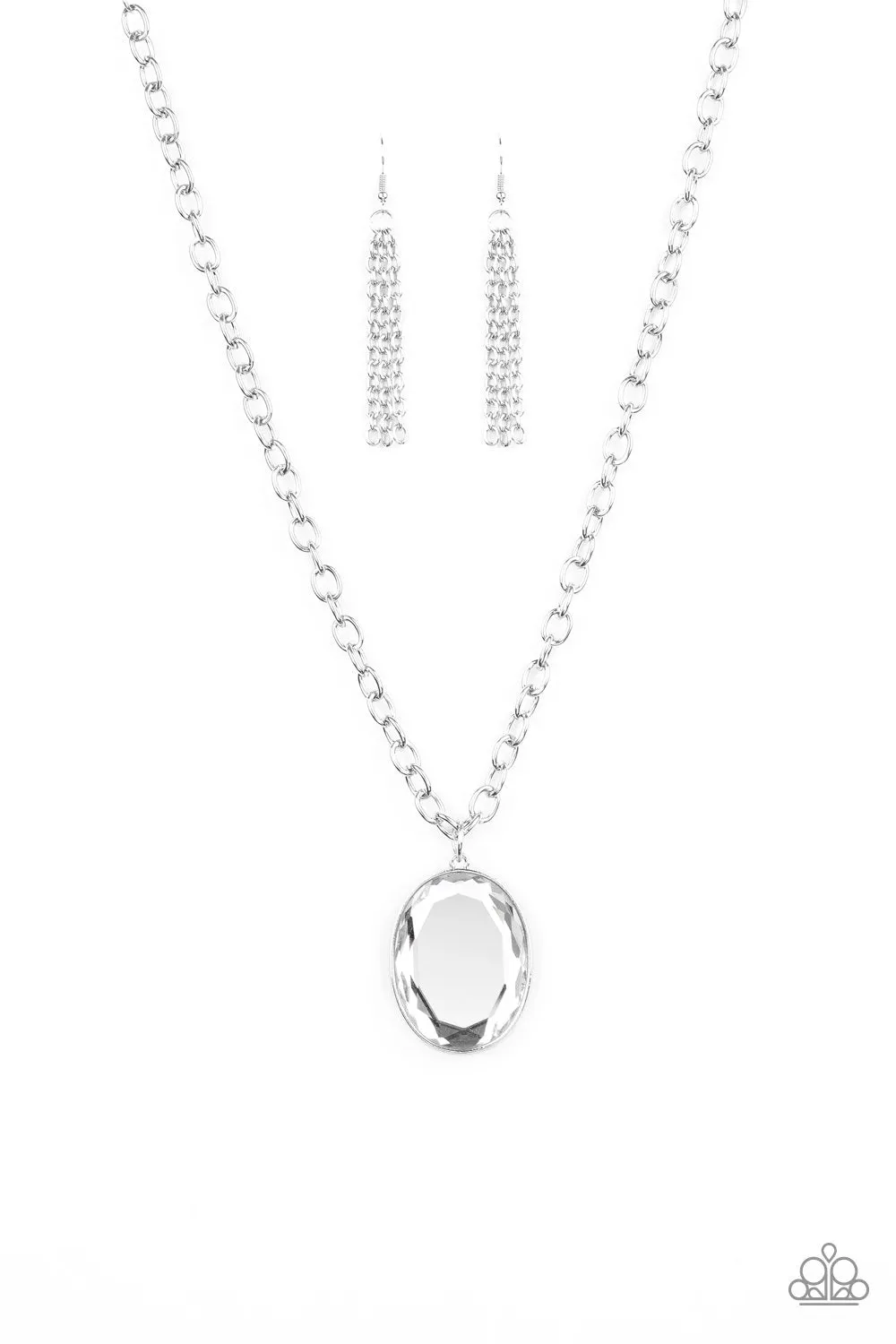 Paparazzi Light As HEIR Necklace White