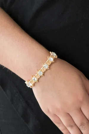 Paparazzi Strut Your Stuff Bracelet Gold