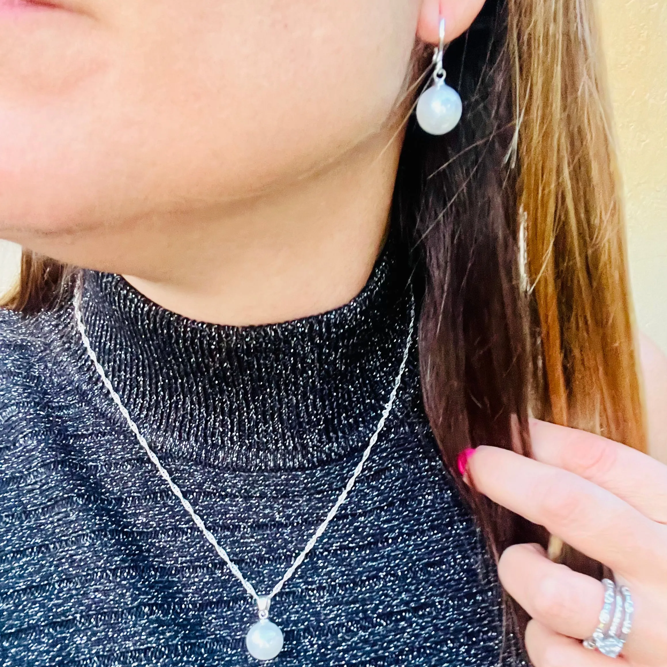 Pearl Jewelry Set