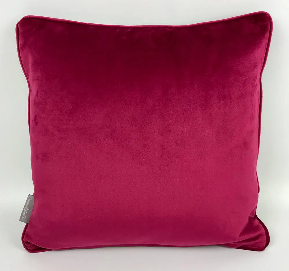 Peppermint Stick Tulips Cushion