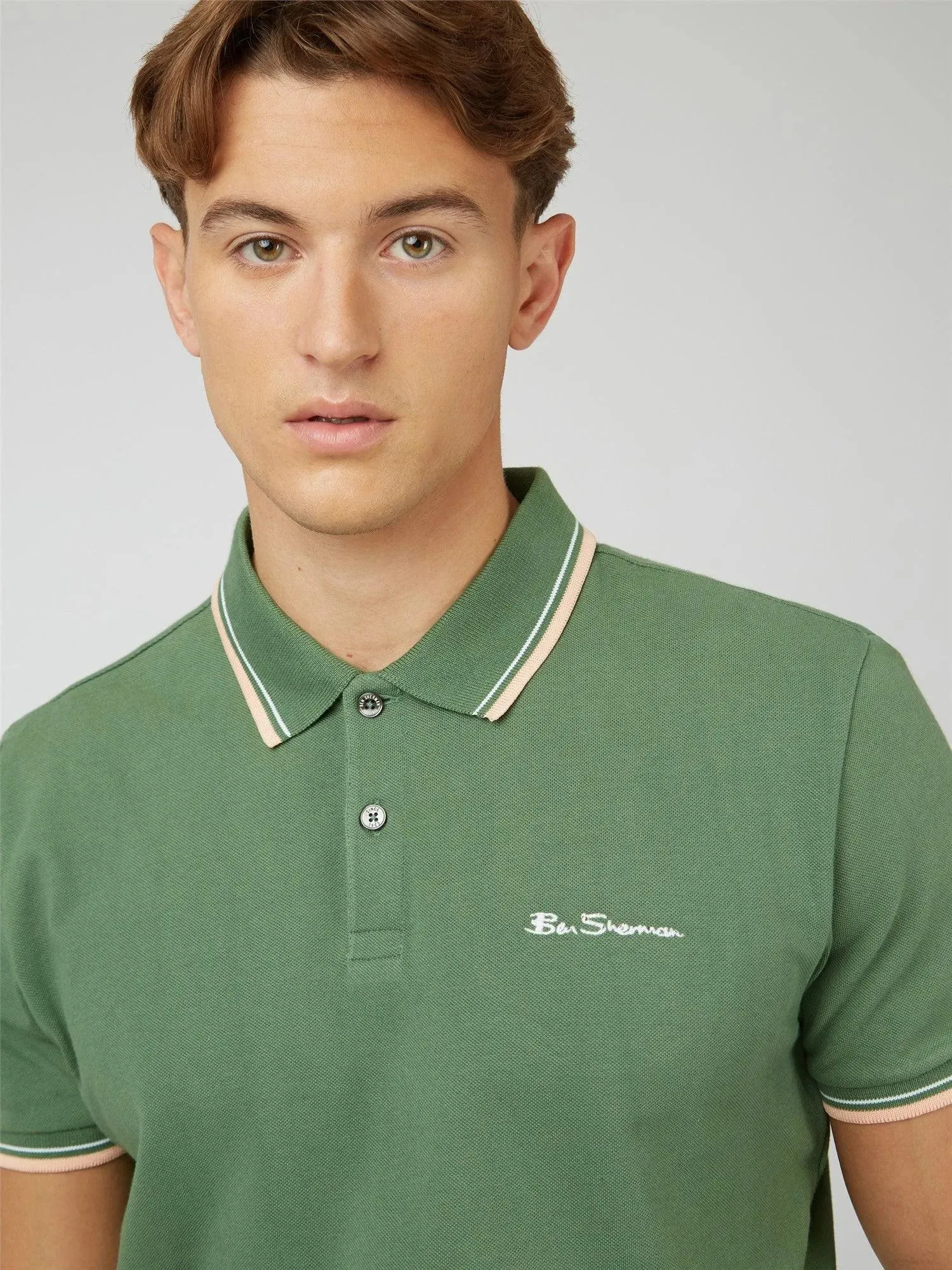 Polo Signature Ben Sherman Rich Fern