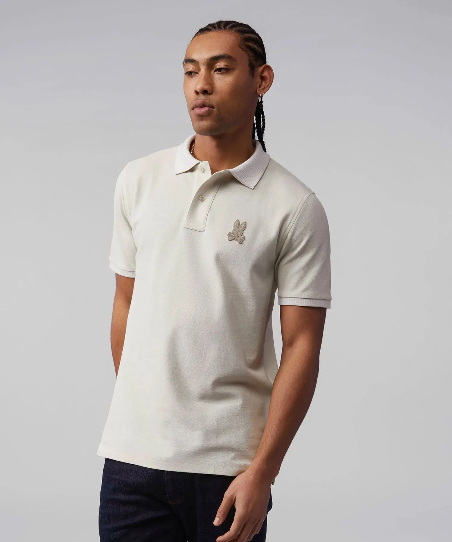 Psycho Bunny Hindes Polo - Sand Trap