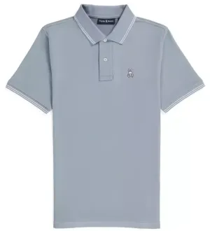 Psycho Bunny Logan Polo Summit Grey B6K136Y1PC-090