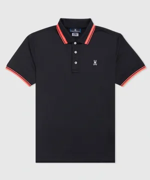 Psycho Bunny Luke Sport Polo - Black