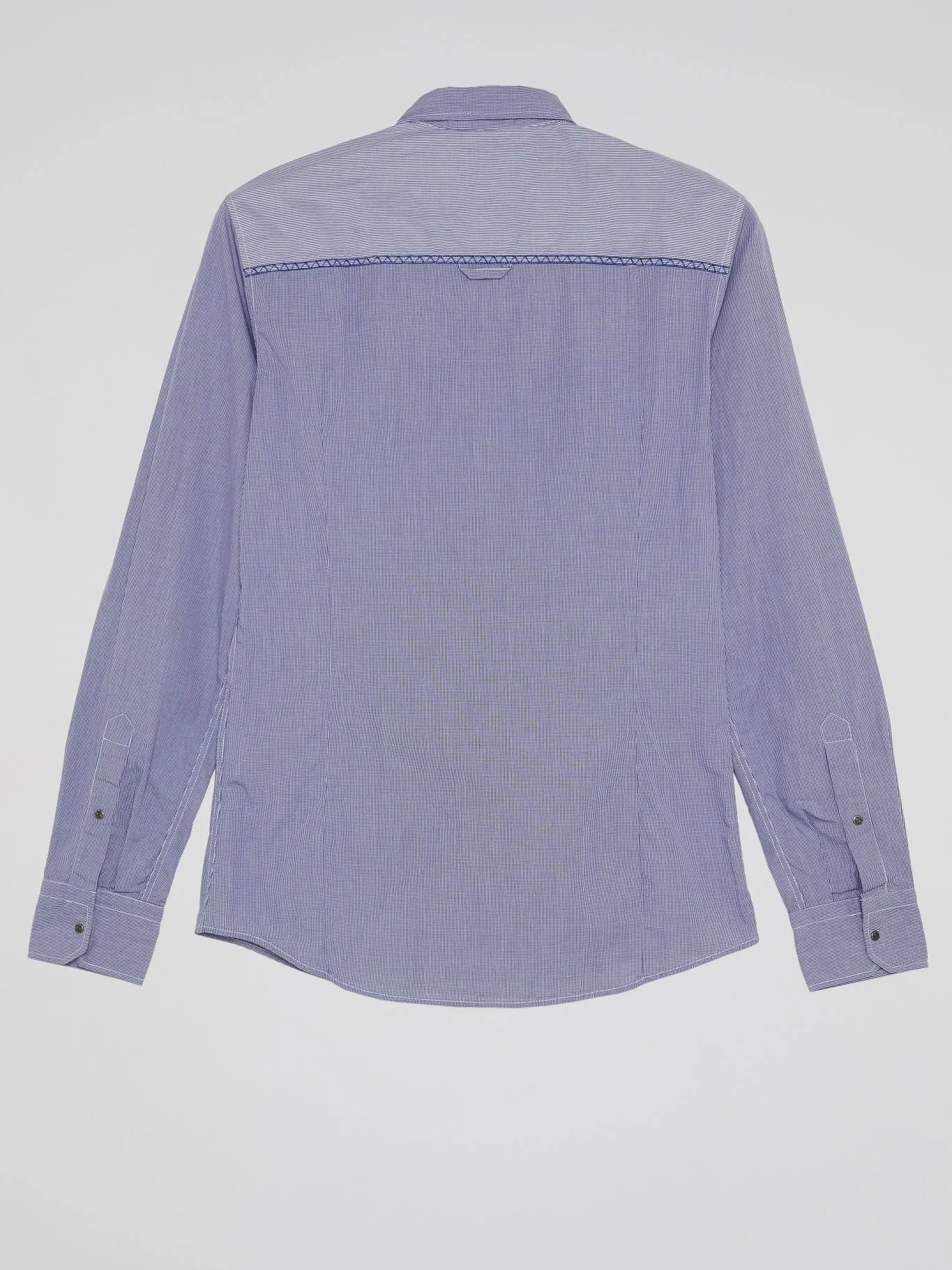 Purple Yoke Shirt