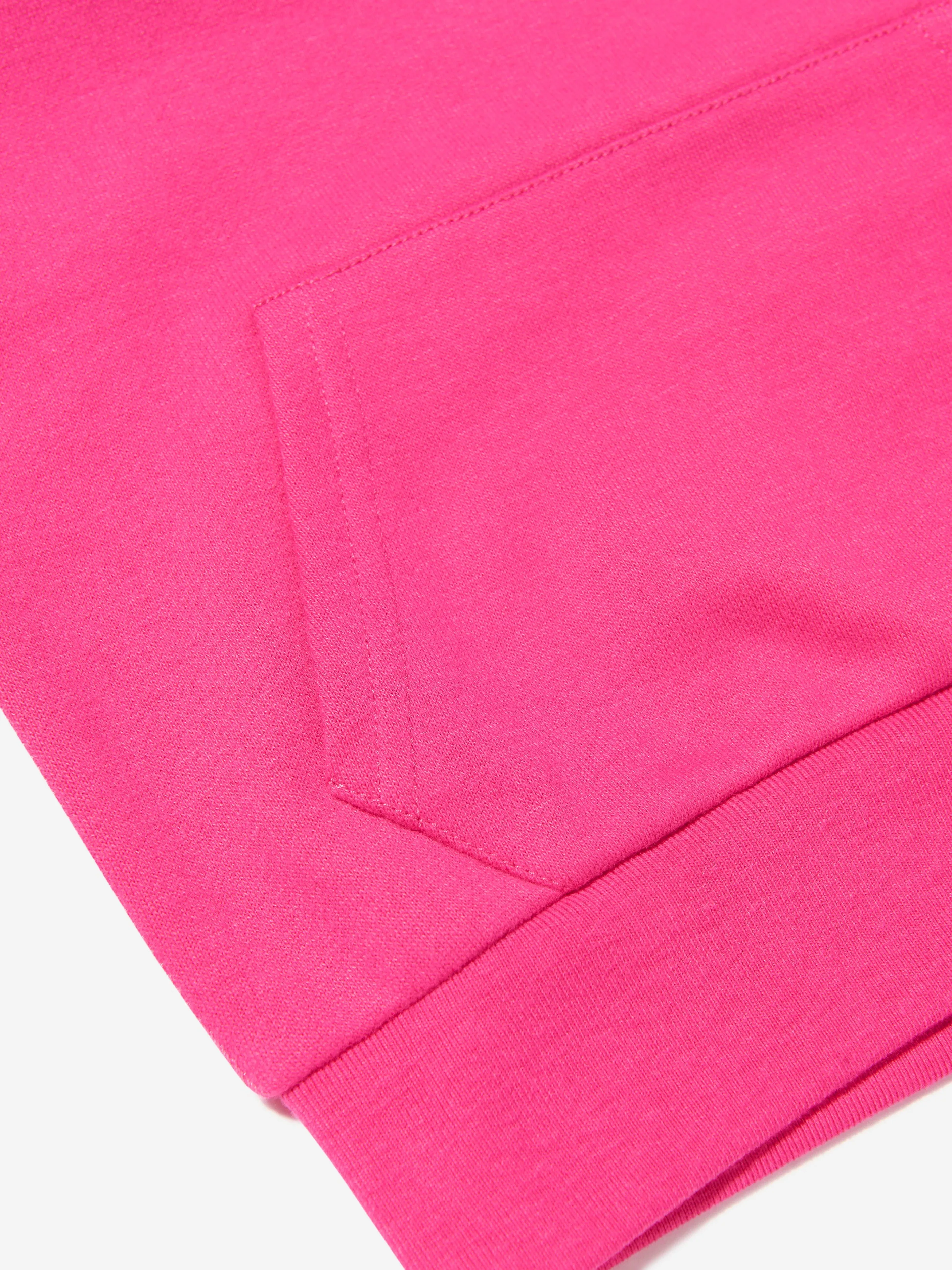 Ralph Lauren Girls Logo Hoodie in Pink
