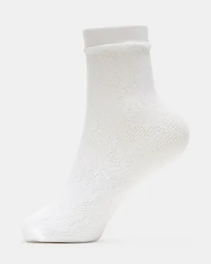 RICH SOCKS WHITE