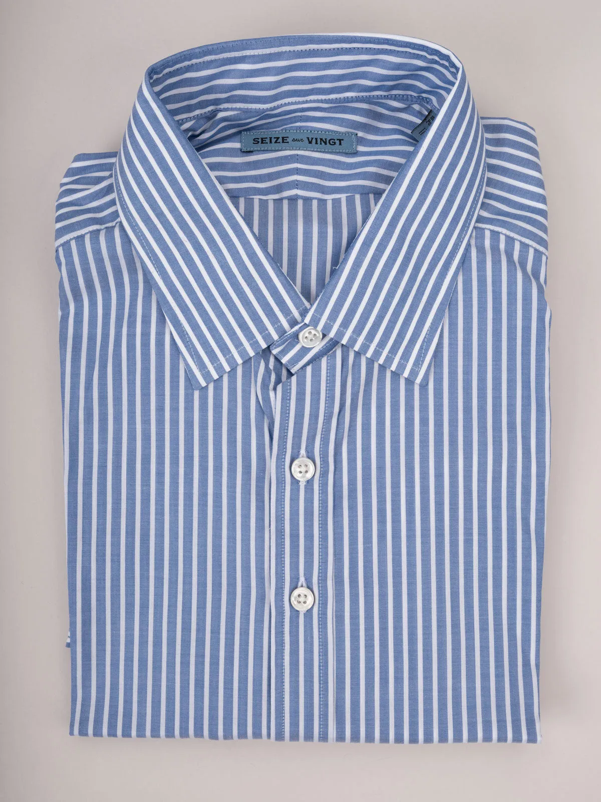 Sale Cabinet Shirt 08 blue white rich stripe