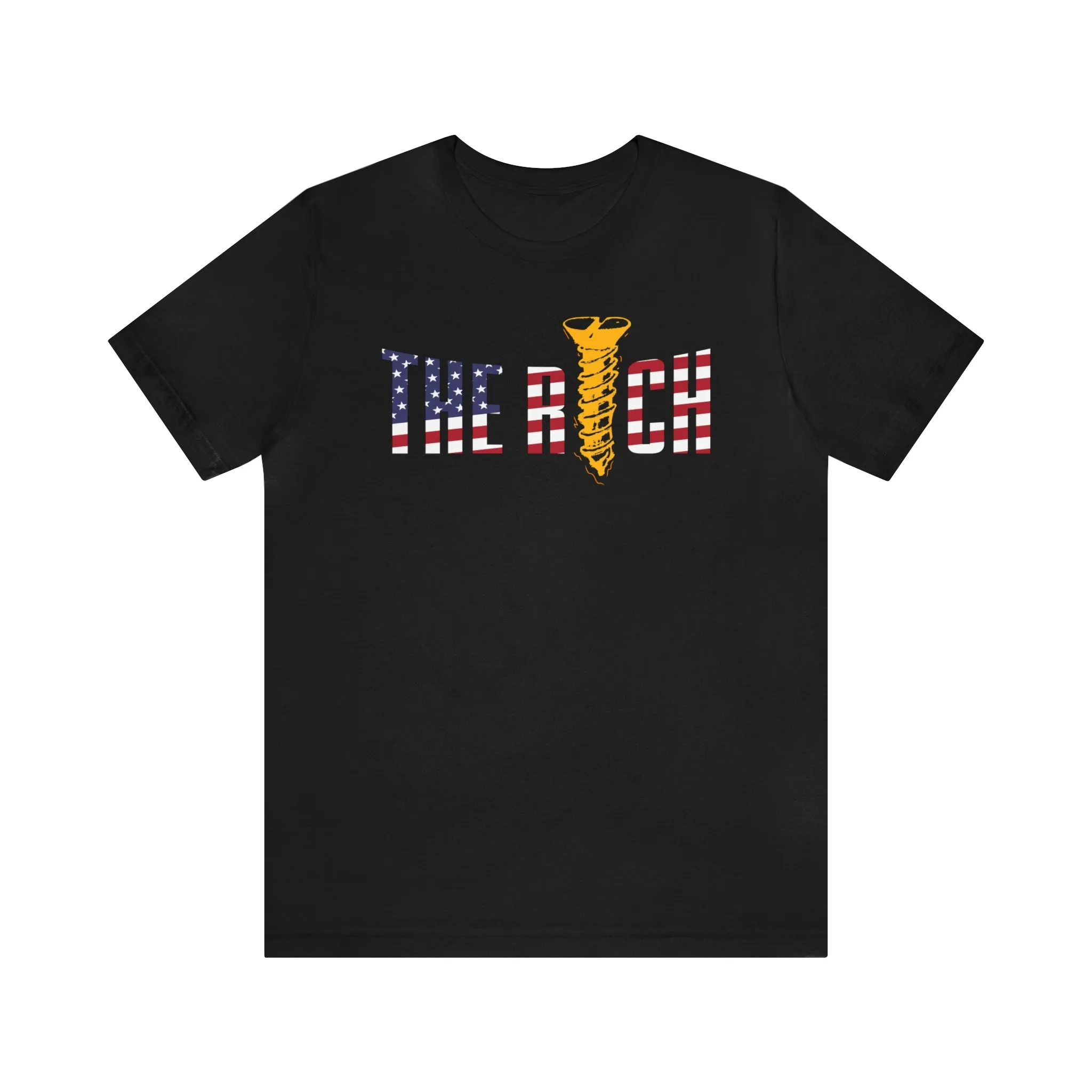 Screw the Rich American Flag