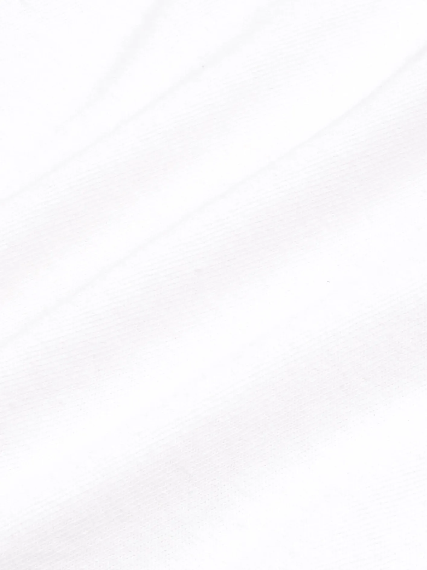 Serif Logo Terry Polo - White/Navy
