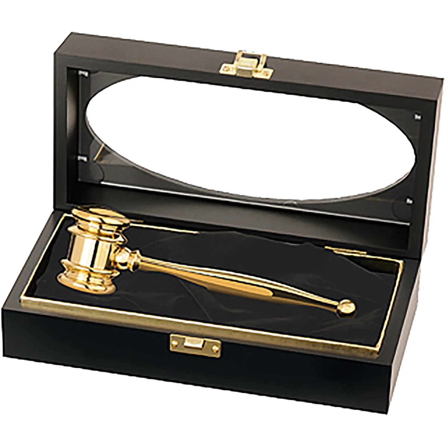 Solid Brass Pres. Set - Item #0973