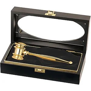 Solid Brass Pres. Set - Item #0973