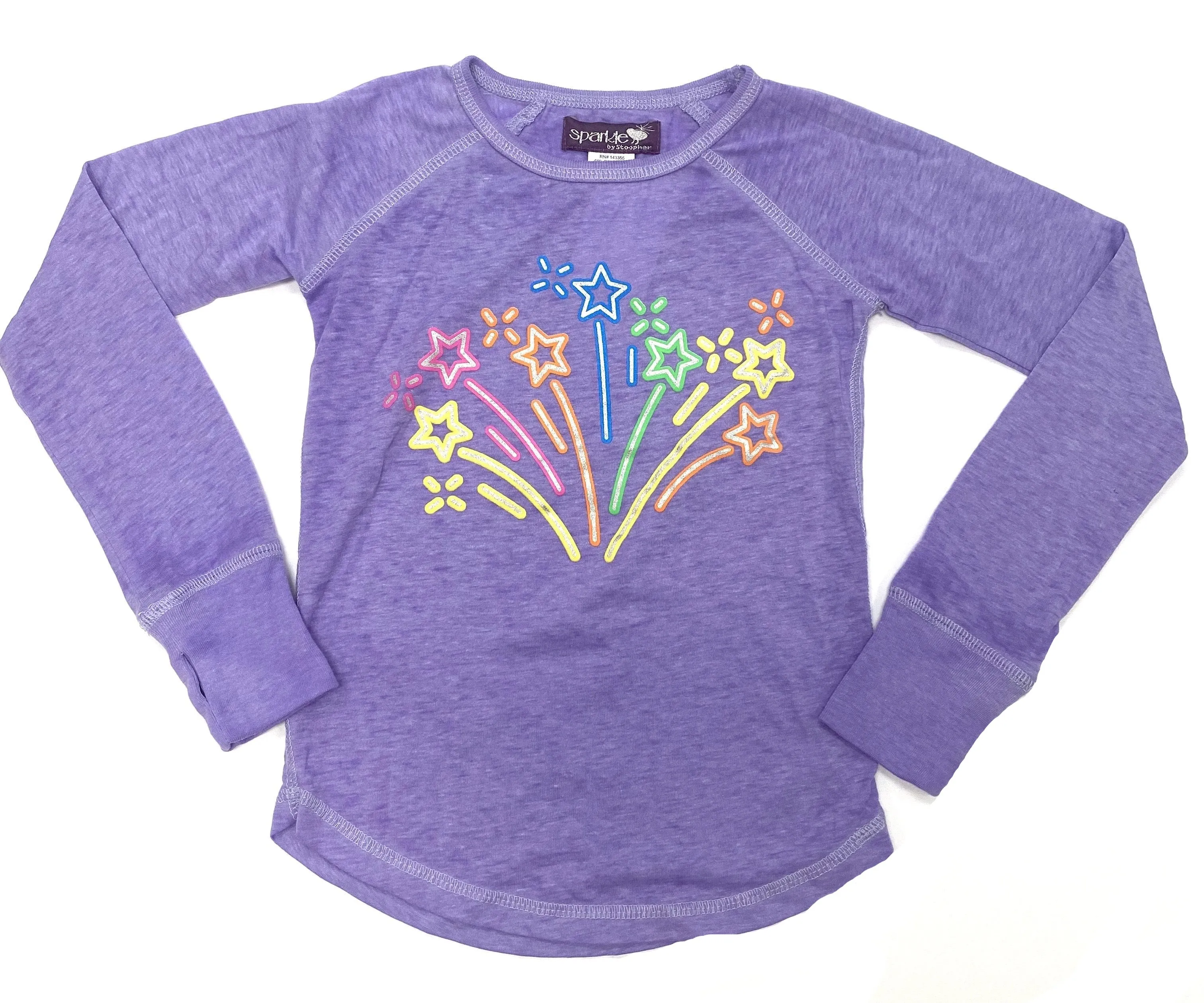 Sparkle by Stoopher Starburst Jersey L/S Tee