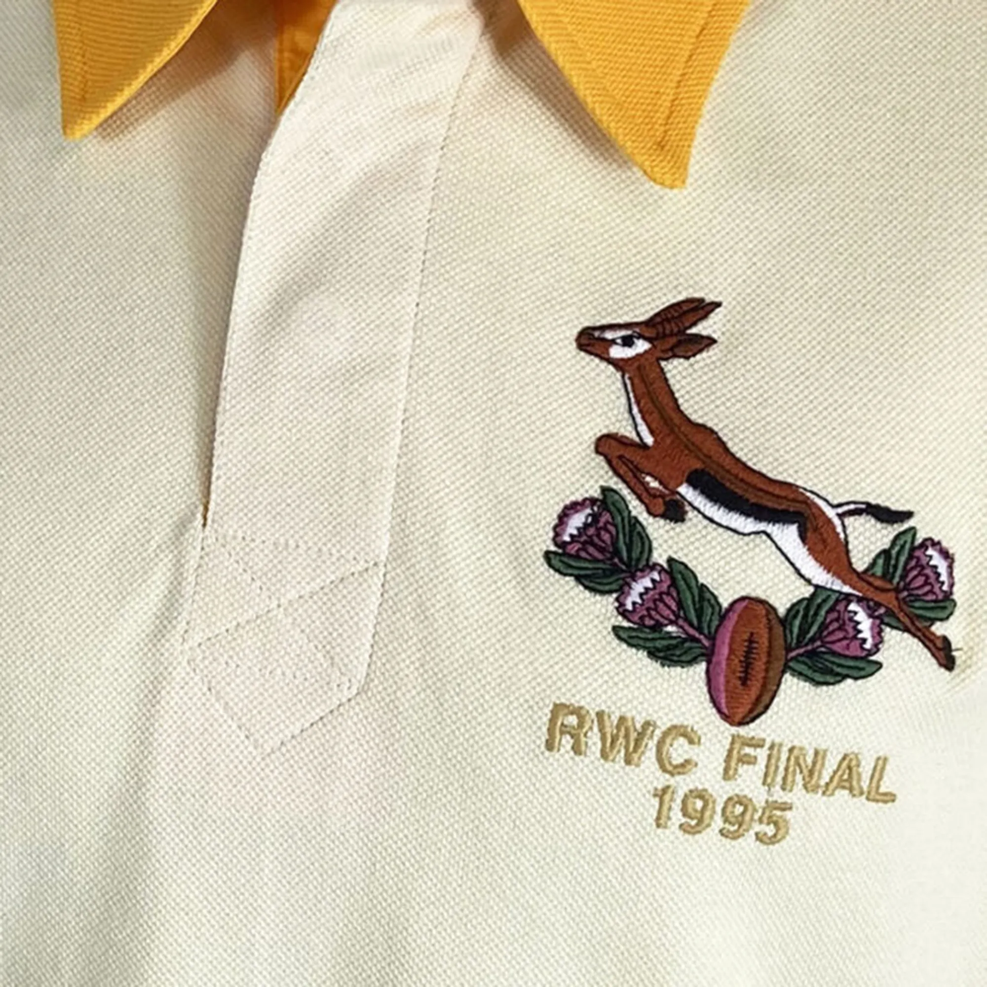Springboks 1995 Vintage Polo by Ellis Rugby