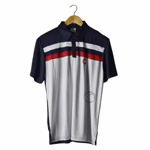 SS Maximus Polo T Shirt Half Sleeve Blue/White