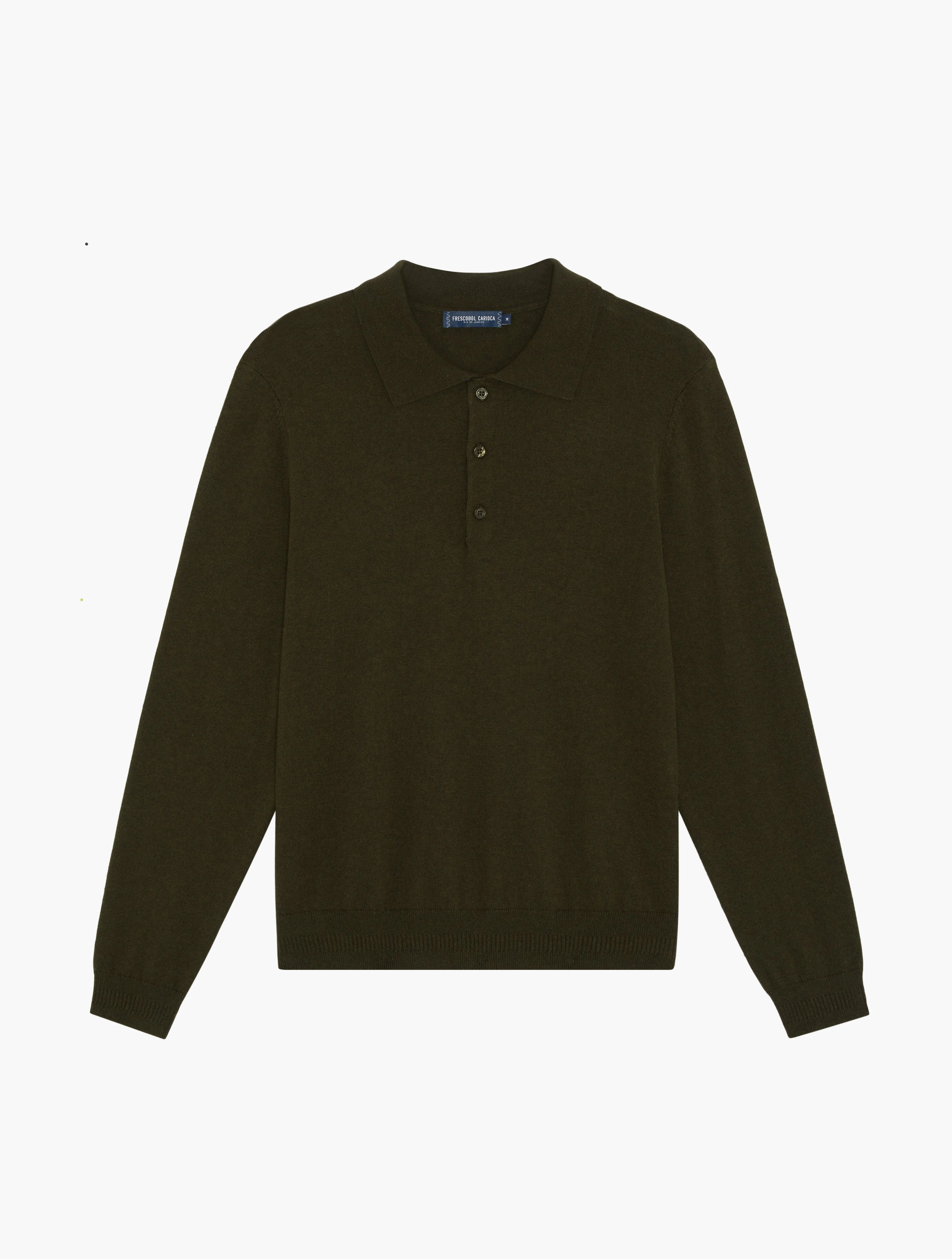 TEO COTTON-CASHMERE POLO