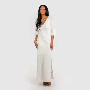 The Knotted Sleeve Side Slit Classic