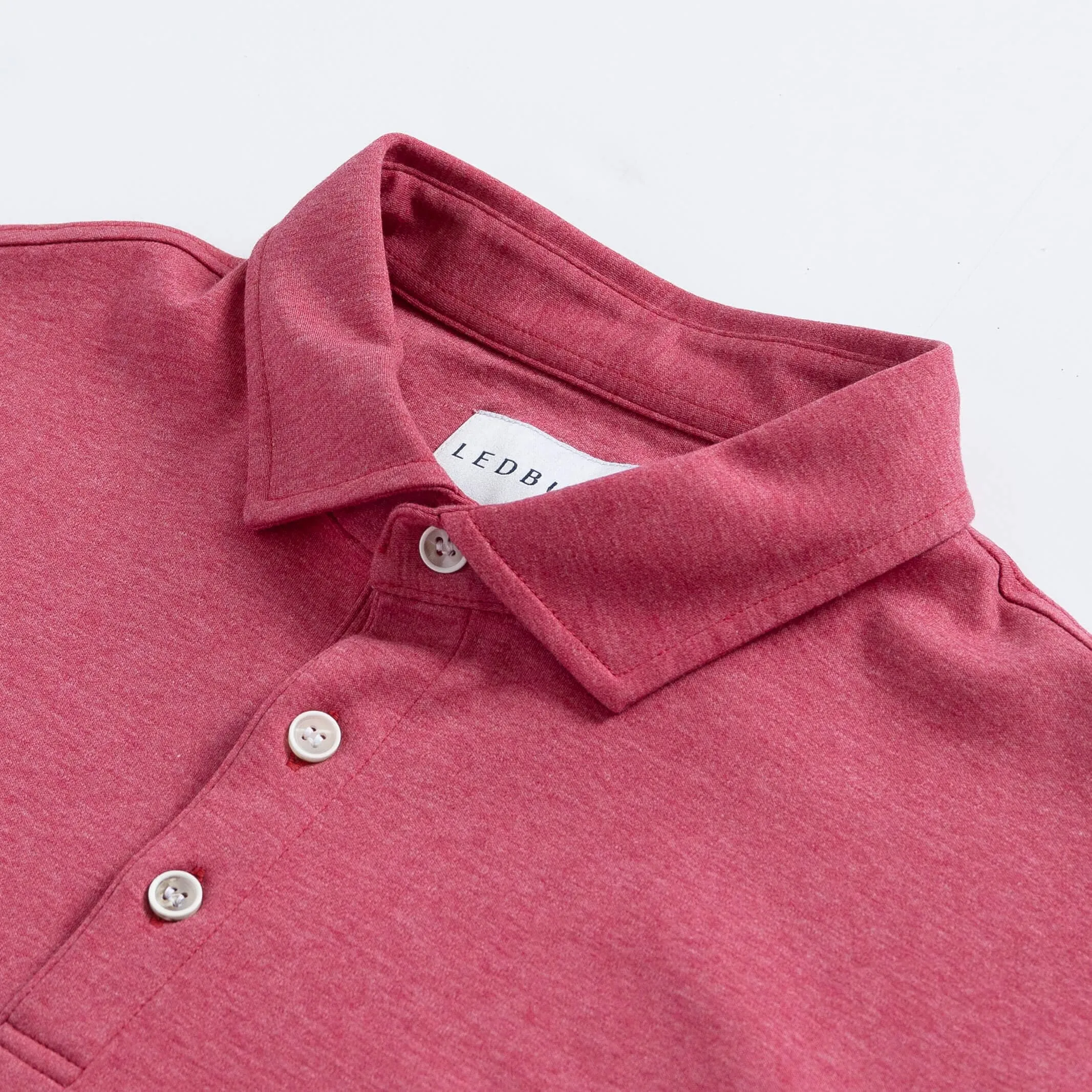 The Red Heather Arlon Knit Custom Polo
