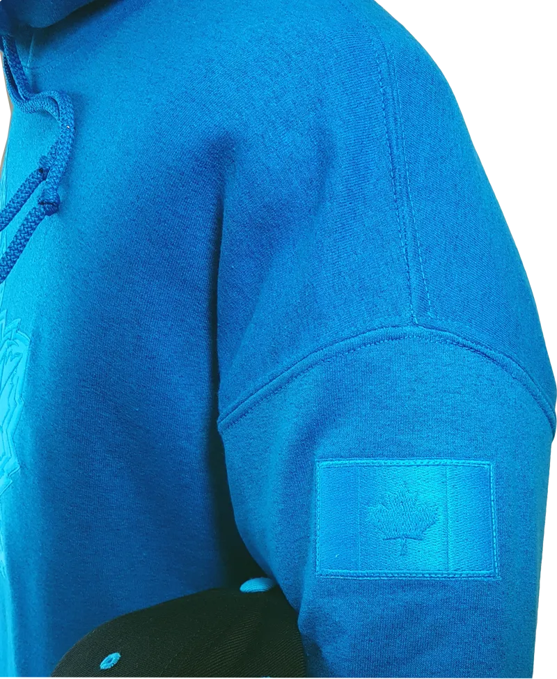 Tonal Canada Hoodie Mighty Maple Bright Blue