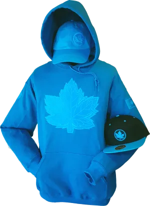 Tonal Canada Hoodie Mighty Maple Bright Blue
