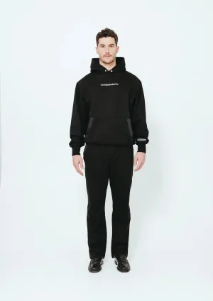 UNNECESSARY Logo Hoodie Black