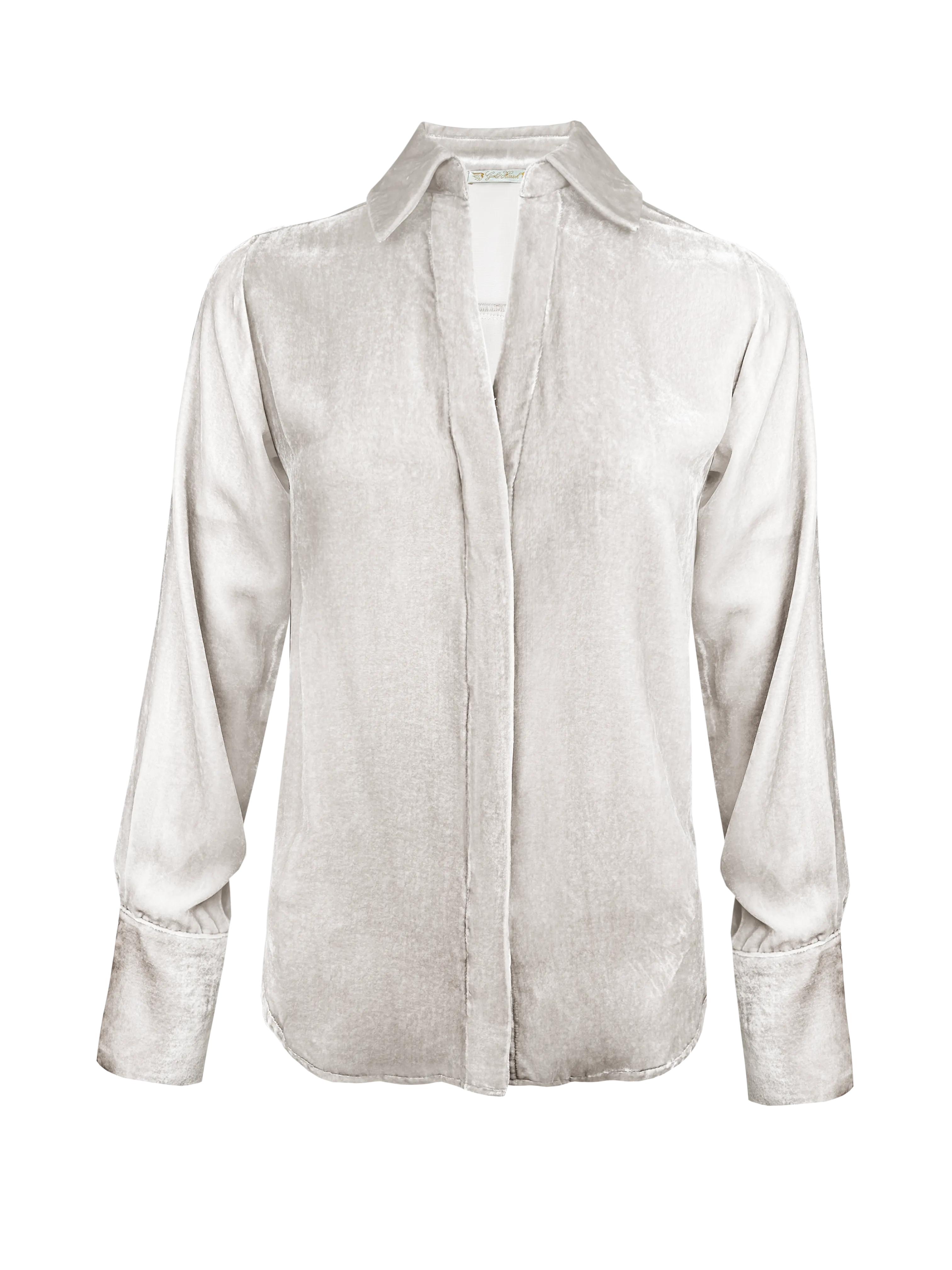 Velvet Runway Shirt Antique White