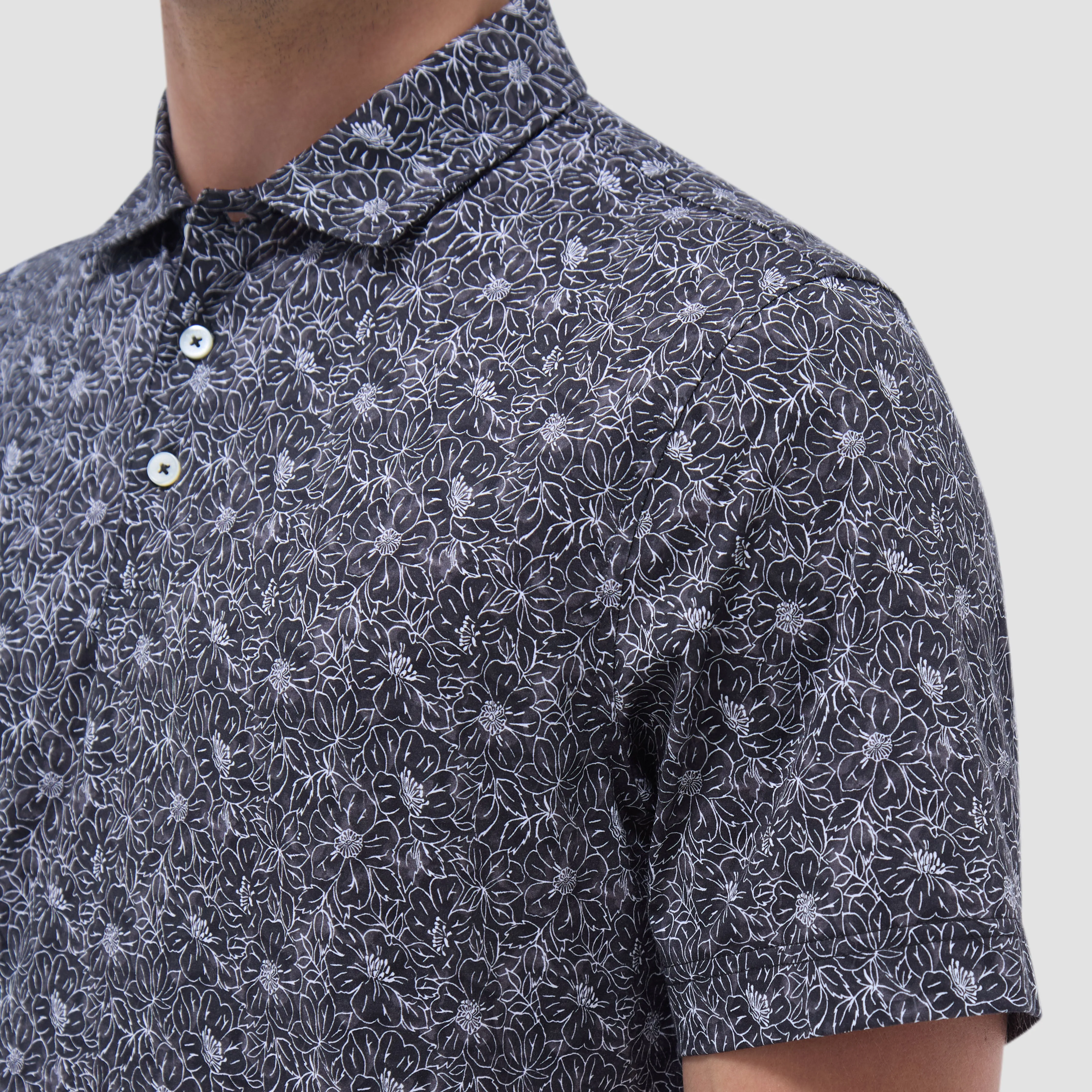 Victor Floral OoohCotton Polo Shirt