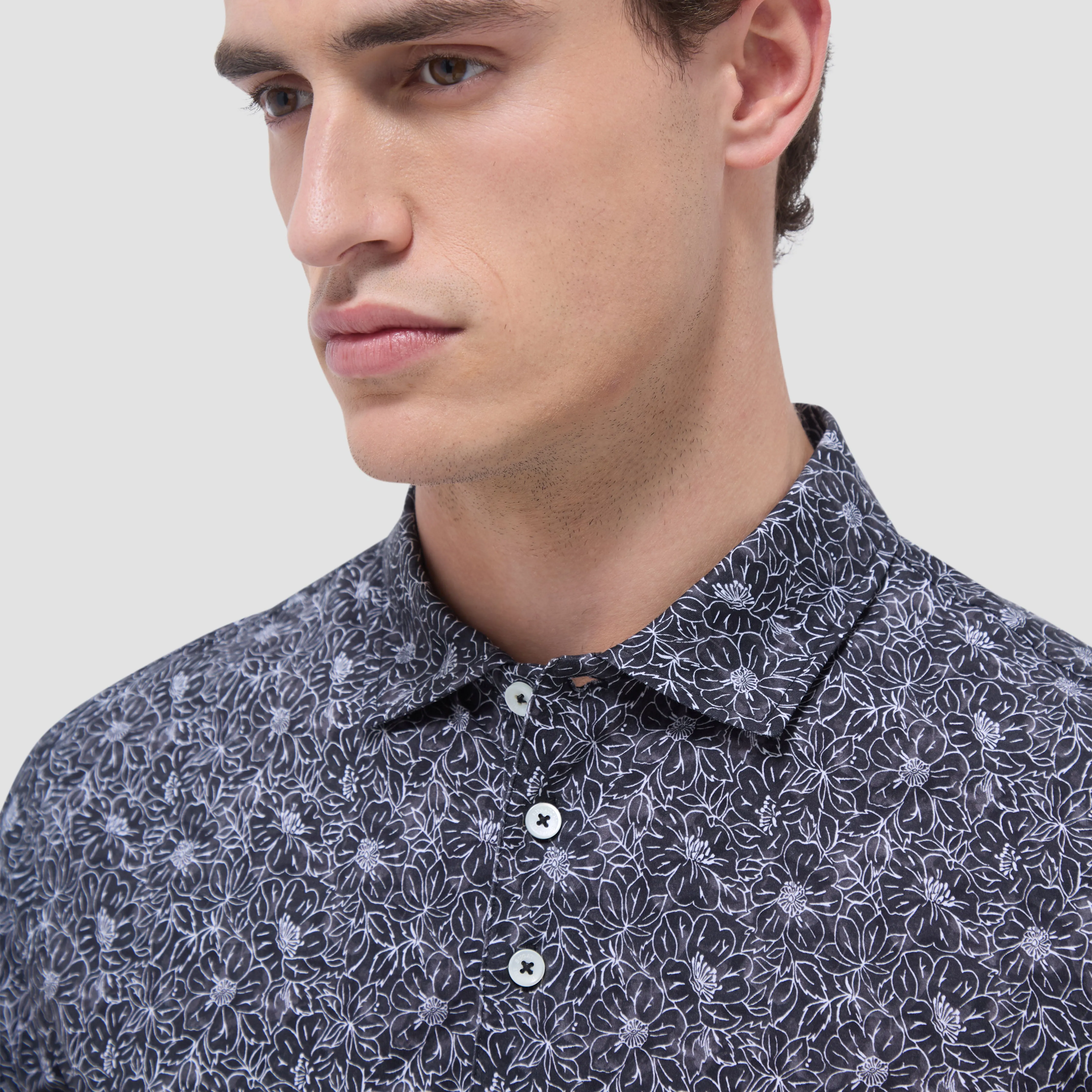 Victor Floral OoohCotton Polo Shirt