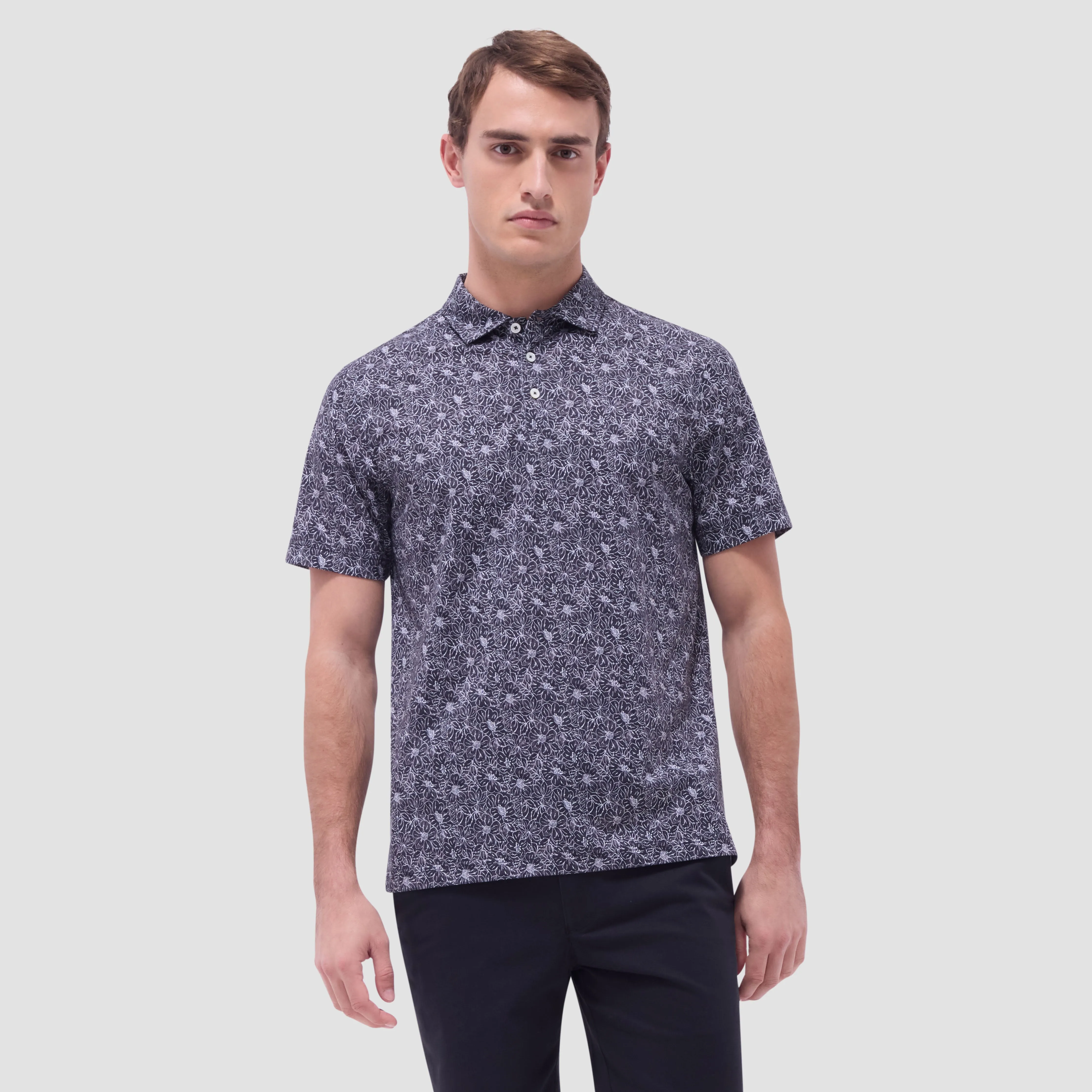 Victor Floral OoohCotton Polo Shirt
