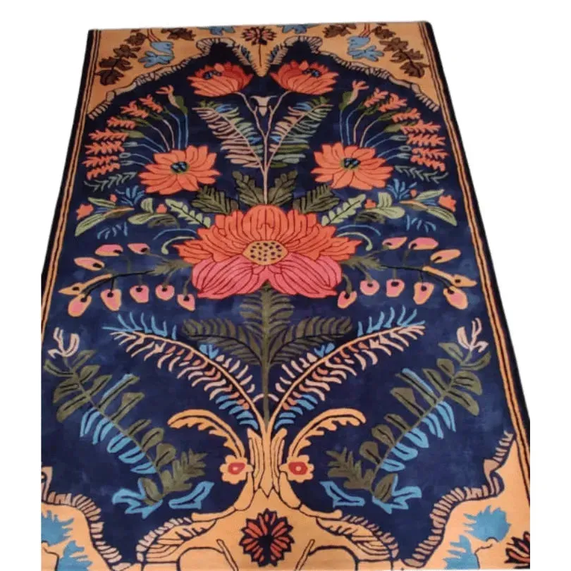 Vintage Aurum Garden Hand Tufted Rug