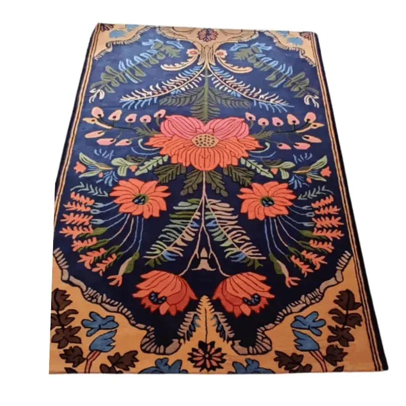 Vintage Aurum Garden Hand Tufted Rug
