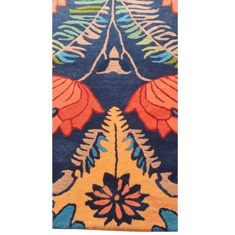 Vintage Aurum Garden Hand Tufted Rug