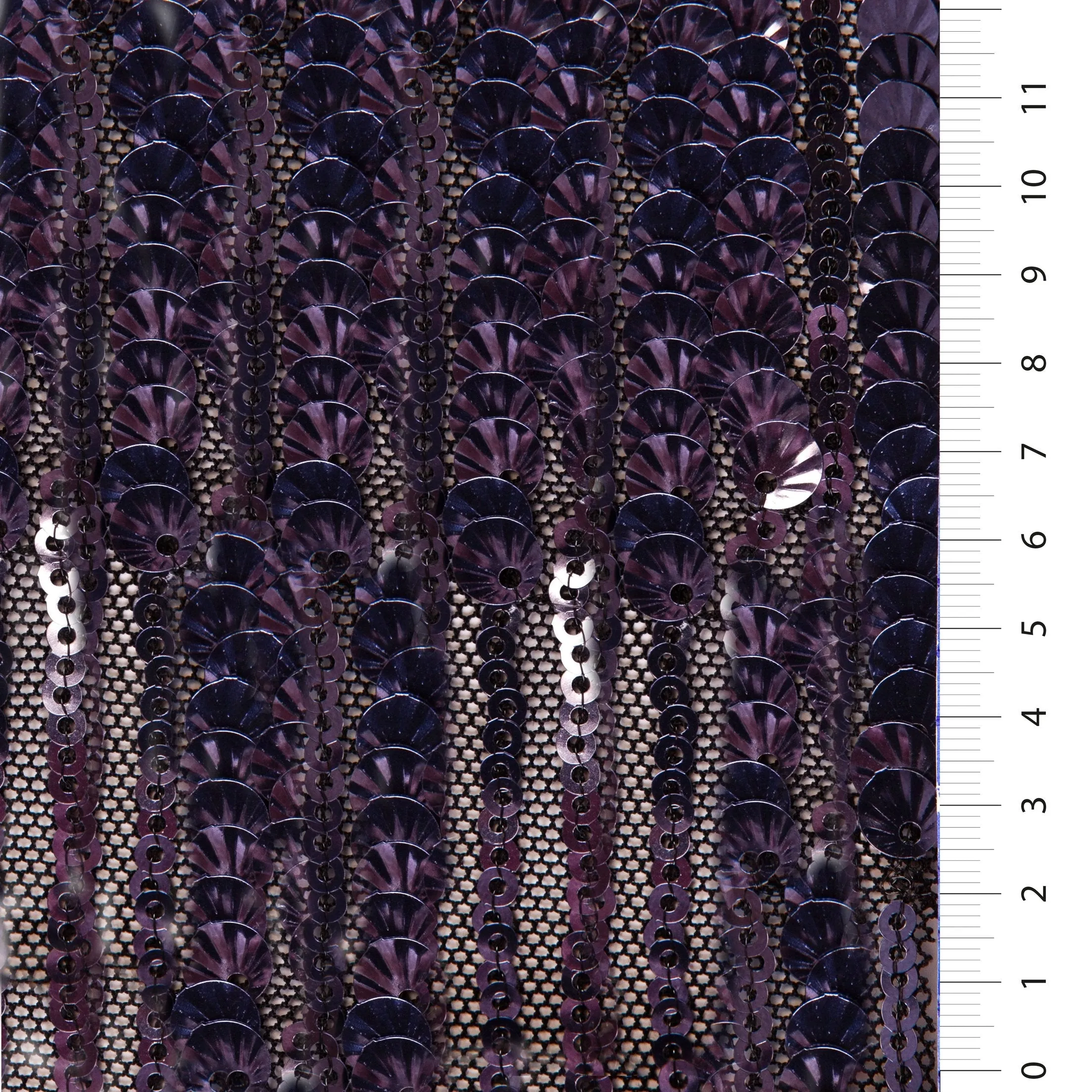 Waterfall Design Colorful Mermaid Sequin Embroidery Fabric