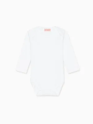 White Bimbo Jersey Baby Body Vest