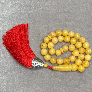 YELLOW AMBER MISBAHA 9,9mm 24,4g