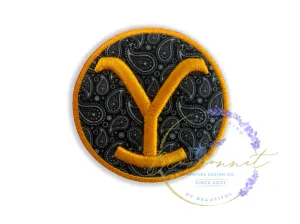 Yellowstone Ranch Brand Patch