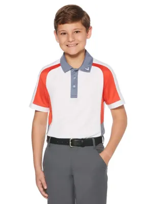 Youth Callaway Color Block Polo