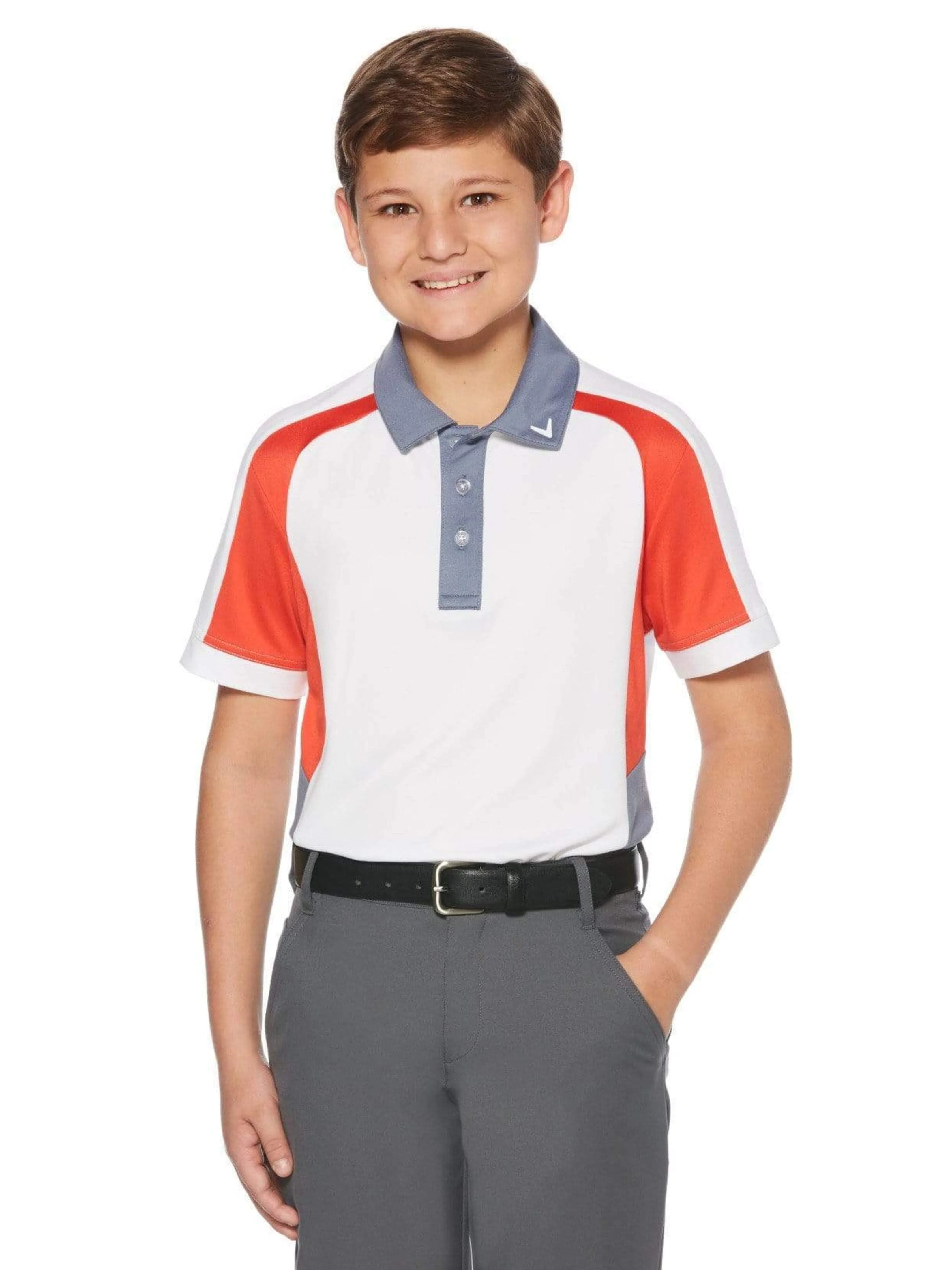 Youth Callaway Color Block Polo