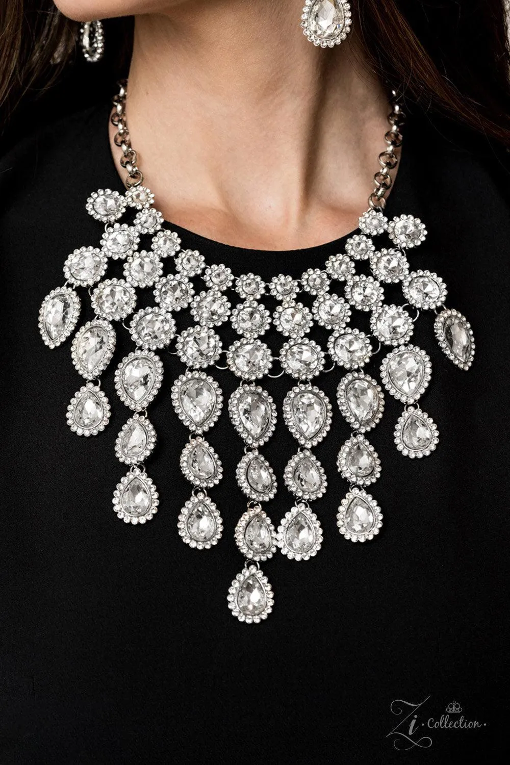 Zi Collection Mesmerize Necklace & Earrings Set